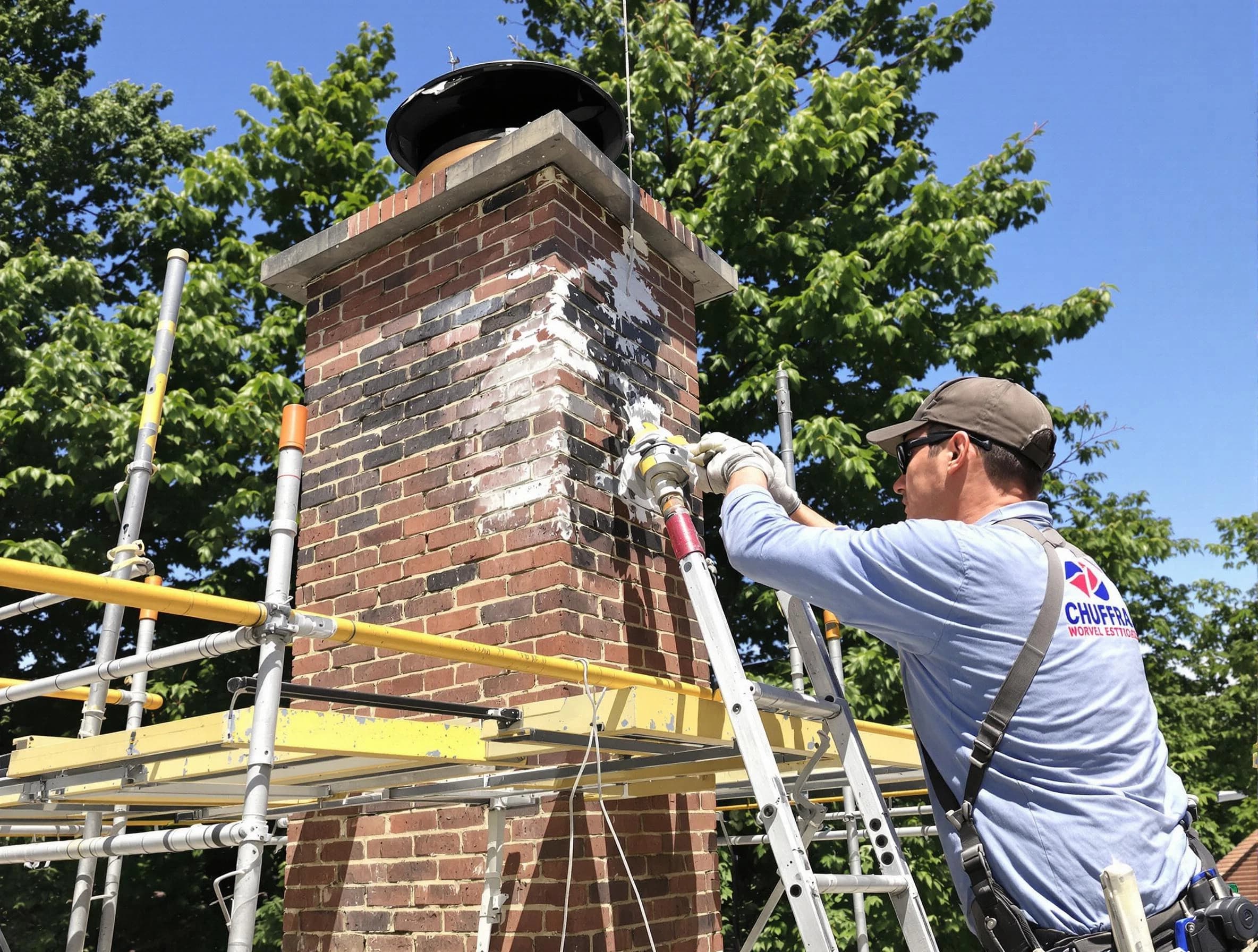 Structural chimney repair by Paramus Chimney Sweep in Paramus, NJ