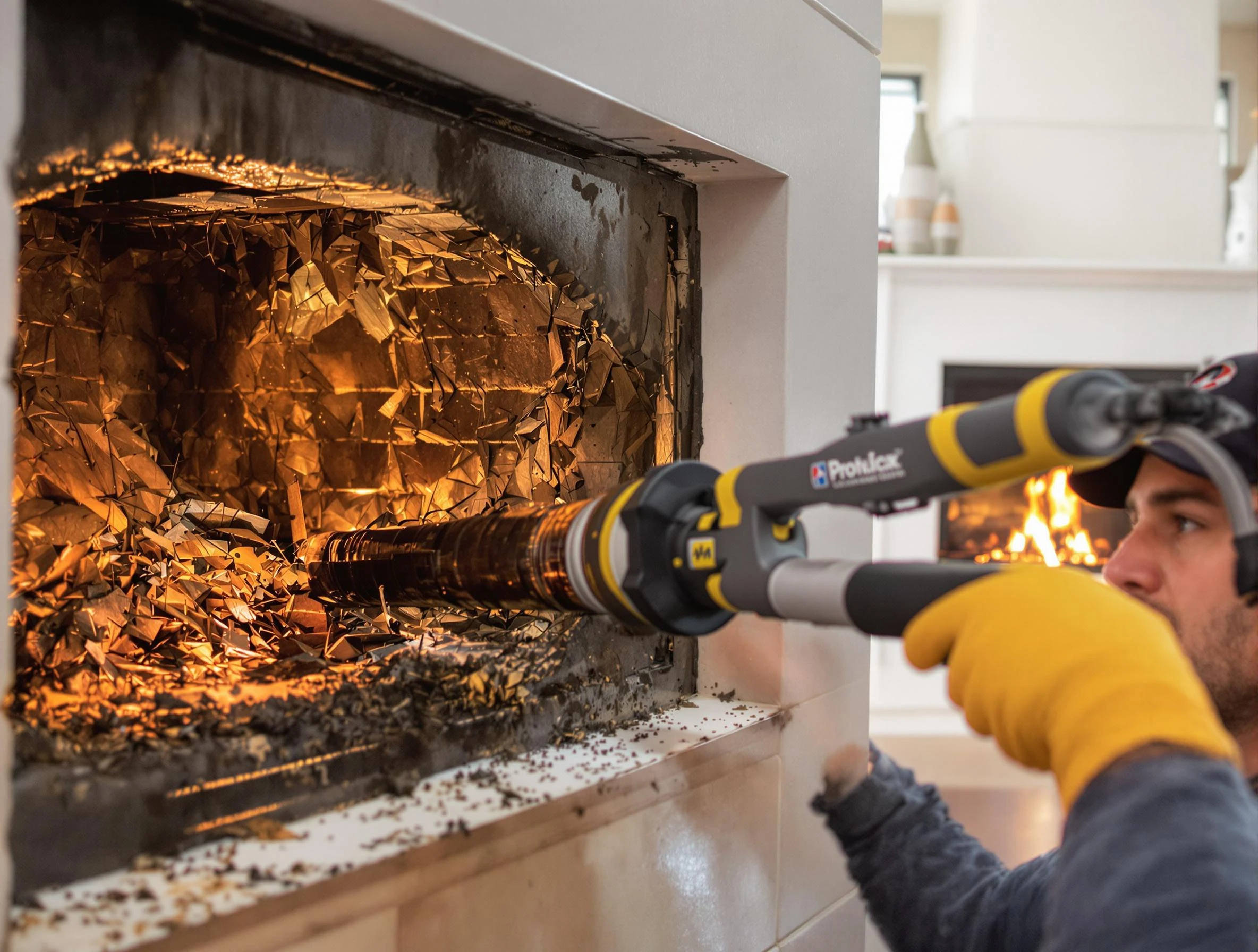 Professional chimney cleaning by Paramus Chimney Sweep in Paramus, NJ